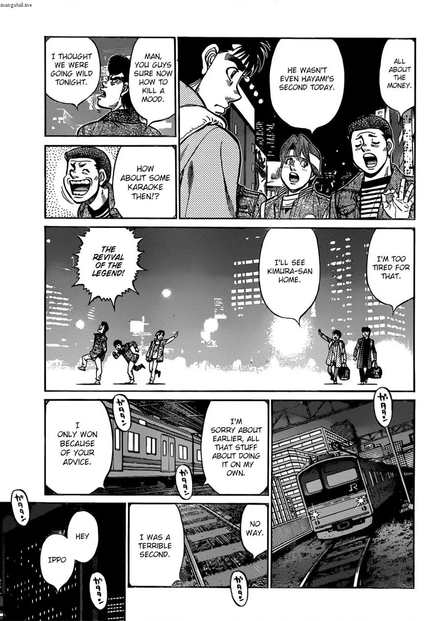 Hajime no Ippo Chapter 1224 page 17