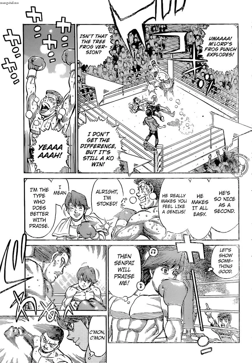 Hajime no Ippo Chapter 1225 page 17