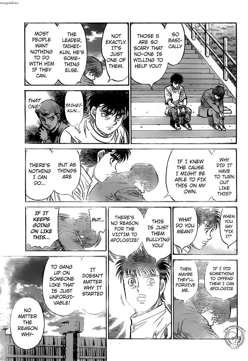 Hajime no Ippo Chapter 1228 page 3