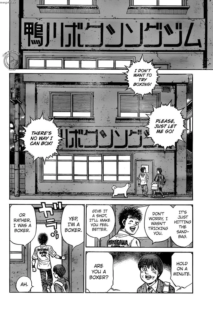 Hajime no Ippo Chapter 1228 page 8