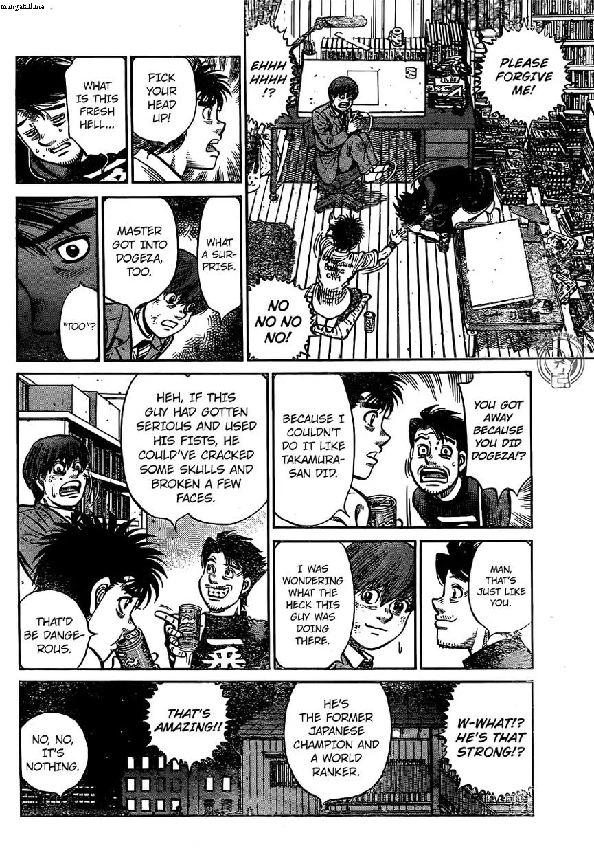 Hajime no Ippo Chapter 1229 page 6