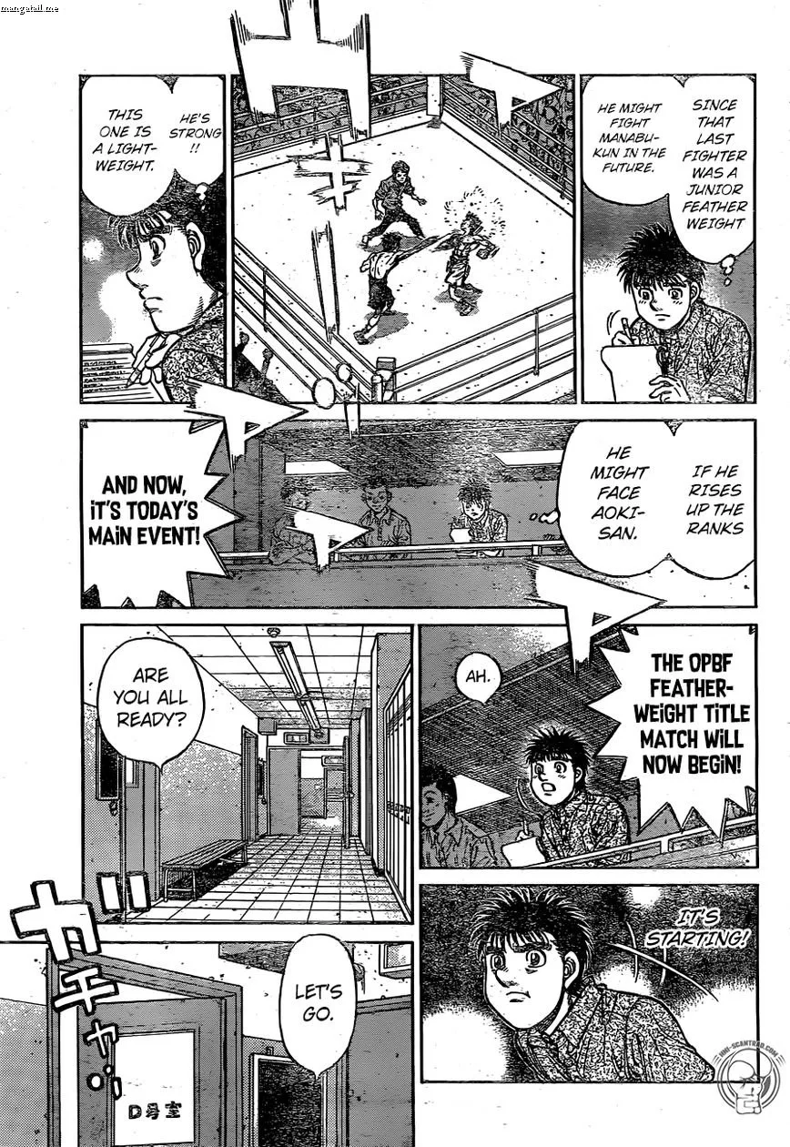 Hajime no Ippo Chapter 1229 page 17