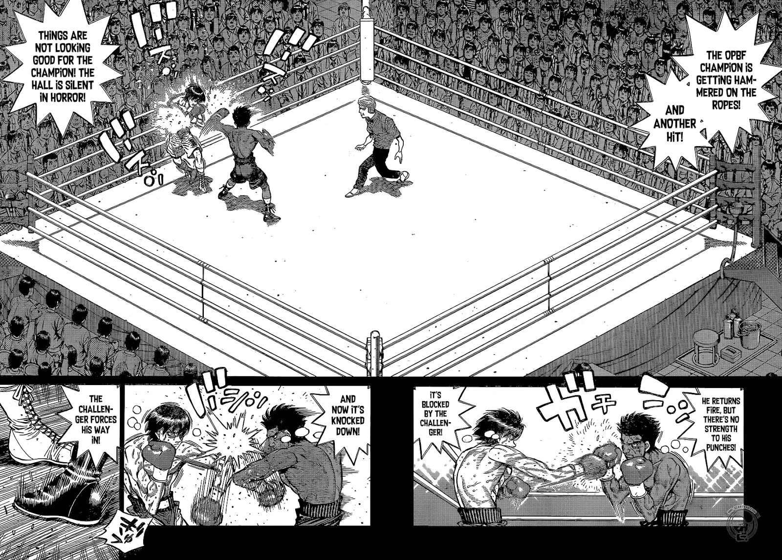 Hajime no Ippo Chapter 1231 page 3