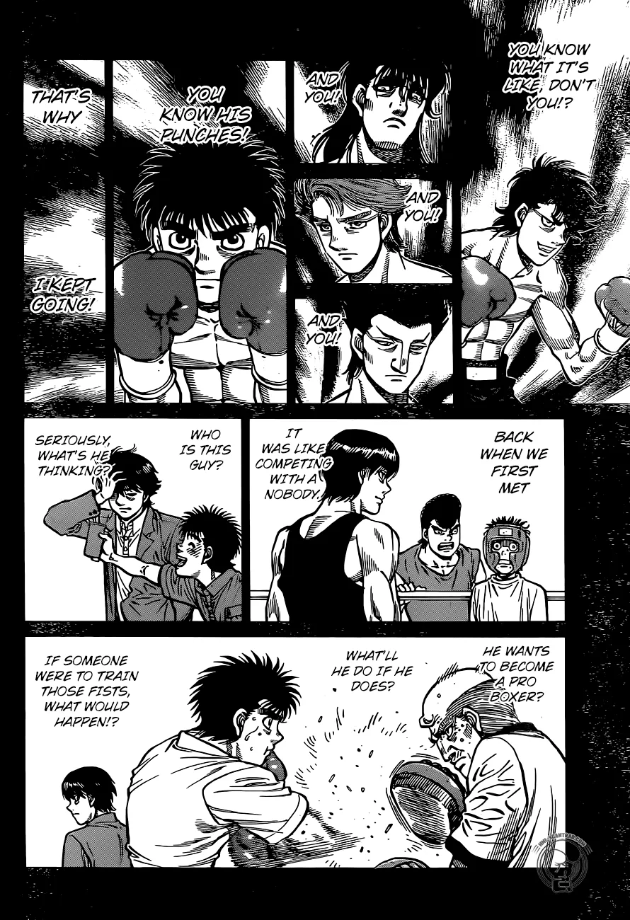 Hajime no Ippo Chapter 1232 page 8