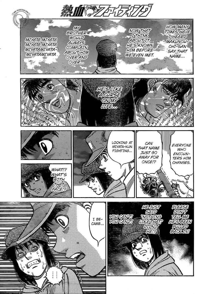 Hajime no Ippo Chapter 1234 page 5