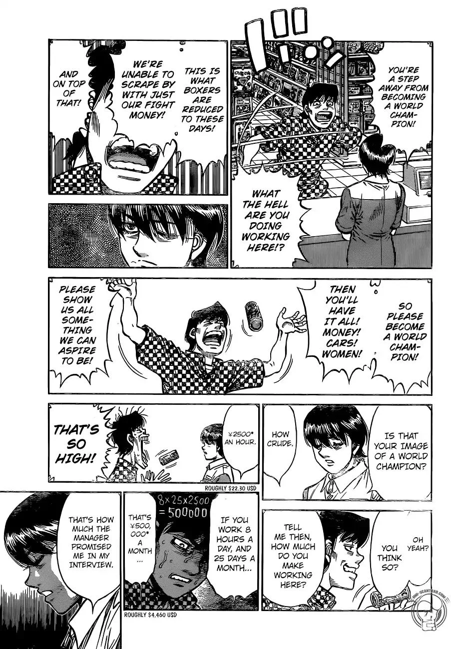 Hajime no Ippo Chapter 1235 page 7