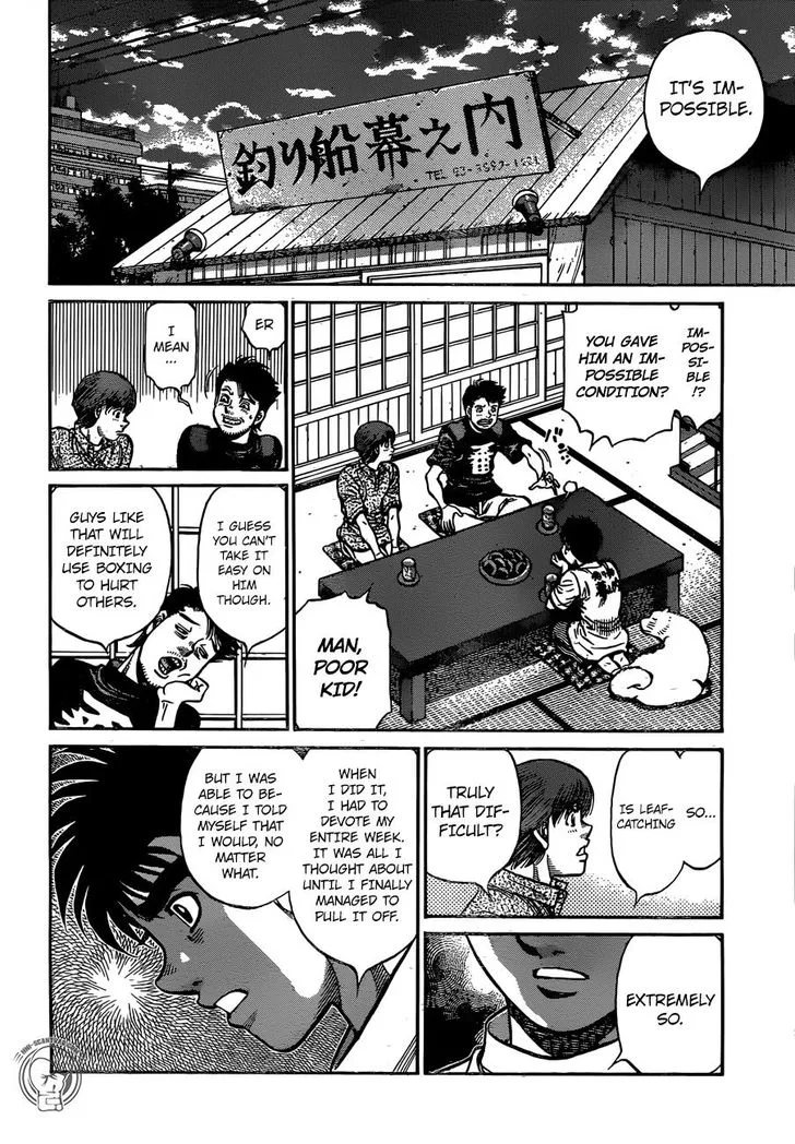 Hajime no Ippo Chapter 1238 page 5