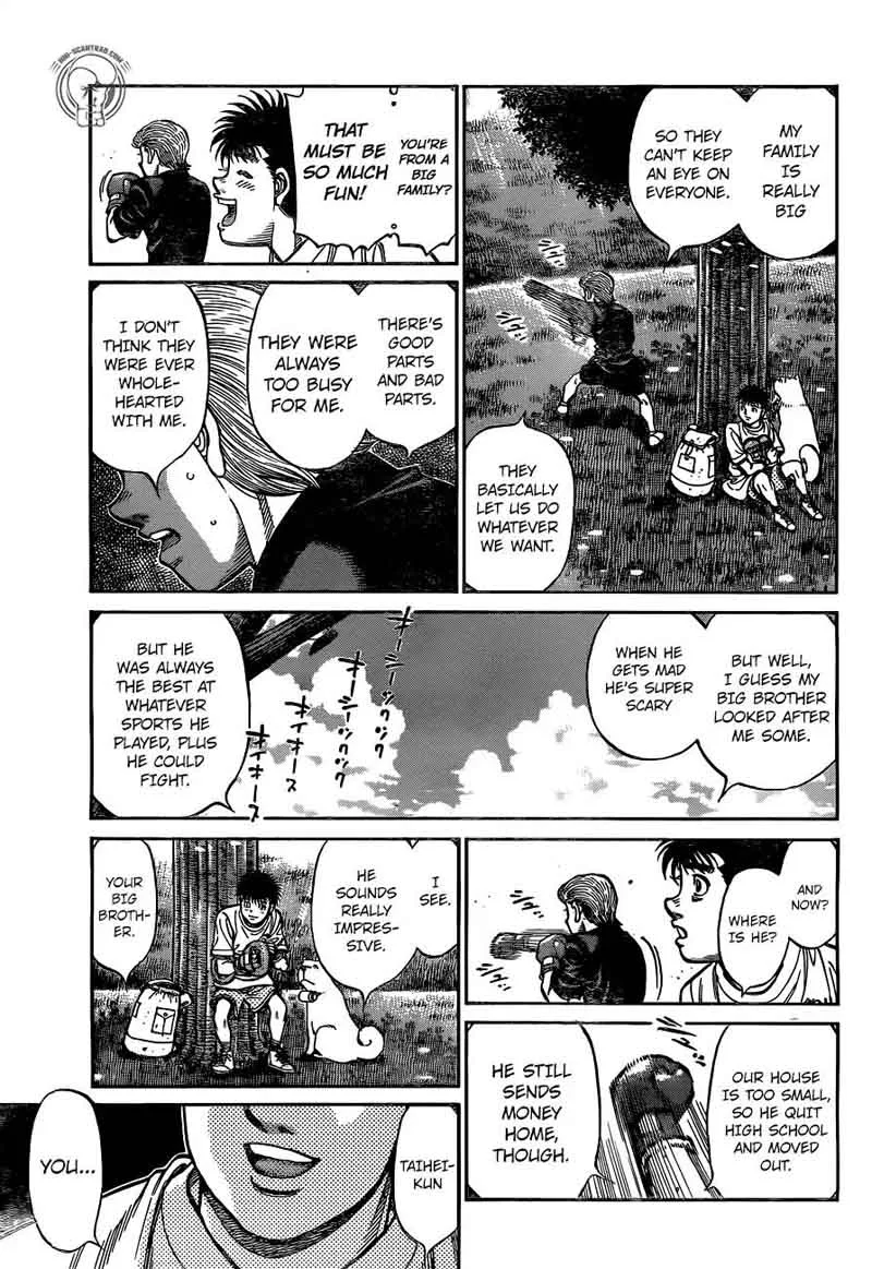 Hajime no Ippo Chapter 1241 page 9