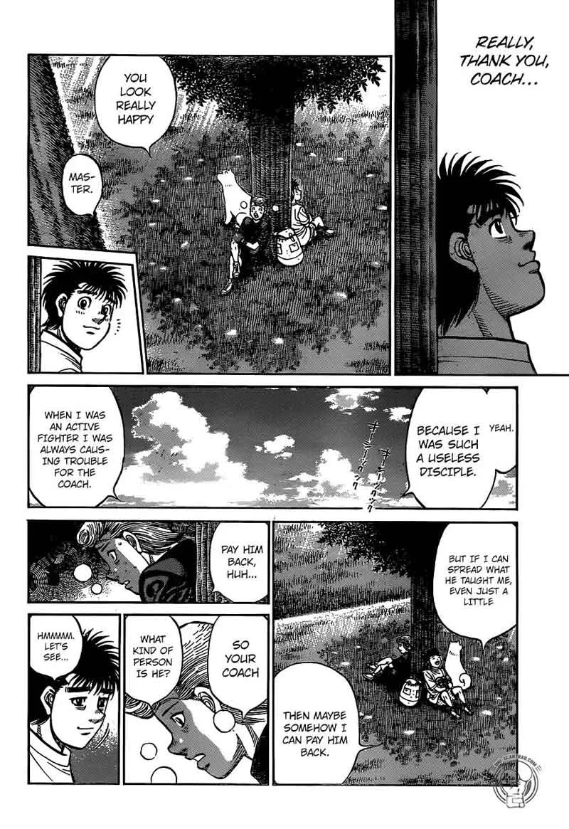 Hajime no Ippo Chapter 1241 page 6