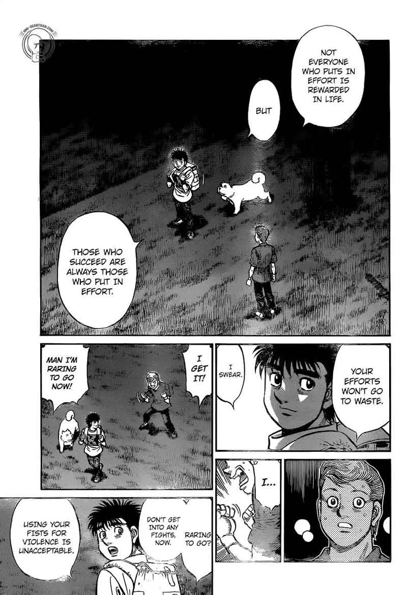 Hajime no Ippo Chapter 1241 page 13