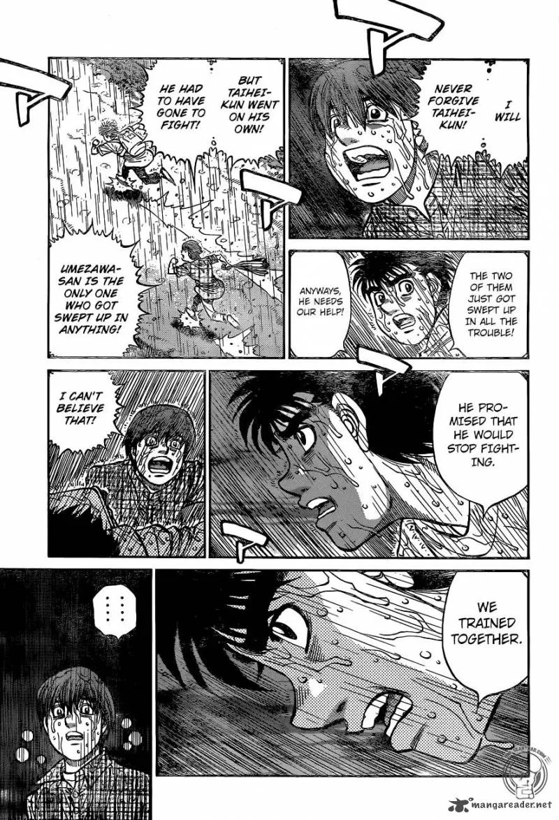 Hajime no Ippo Chapter 1242 page 5