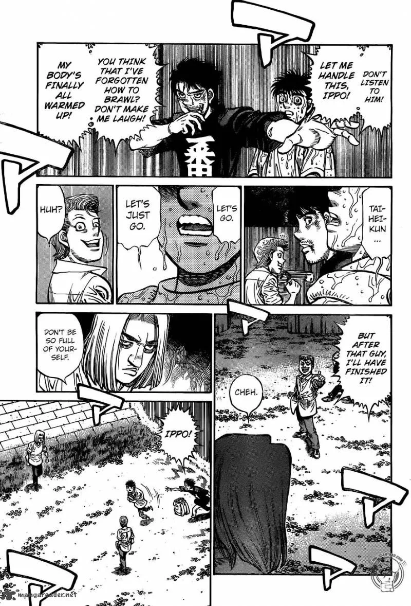 Hajime no Ippo Chapter 1242 page 12