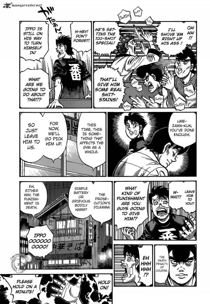 Hajime no Ippo Chapter 1245 page 5