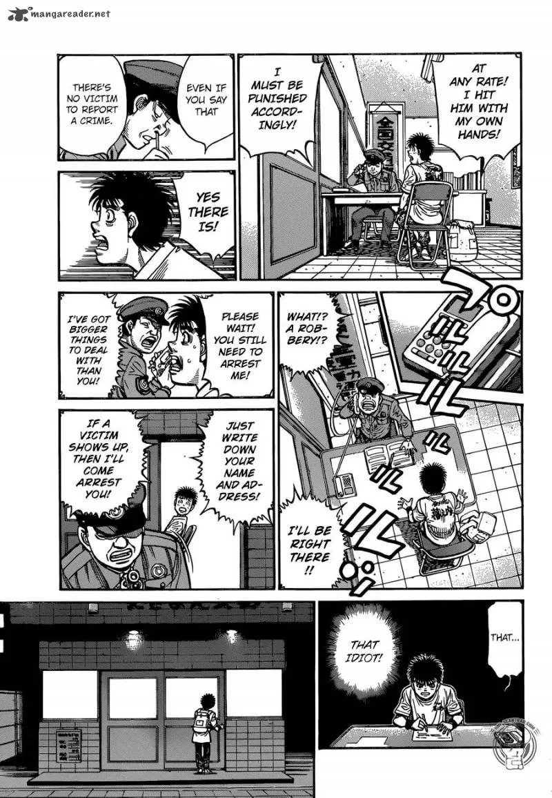 Hajime no Ippo Chapter 1245 page 9
