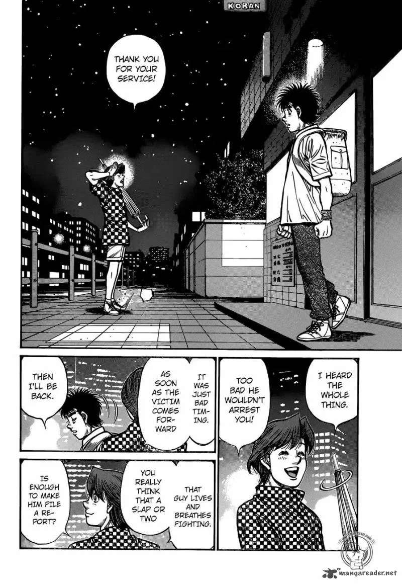 Hajime no Ippo Chapter 1245 page 10