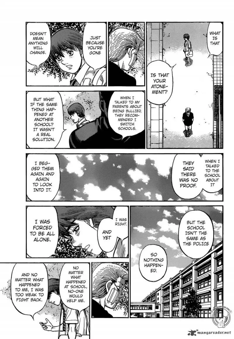 Hajime no Ippo Chapter 1245 page 15