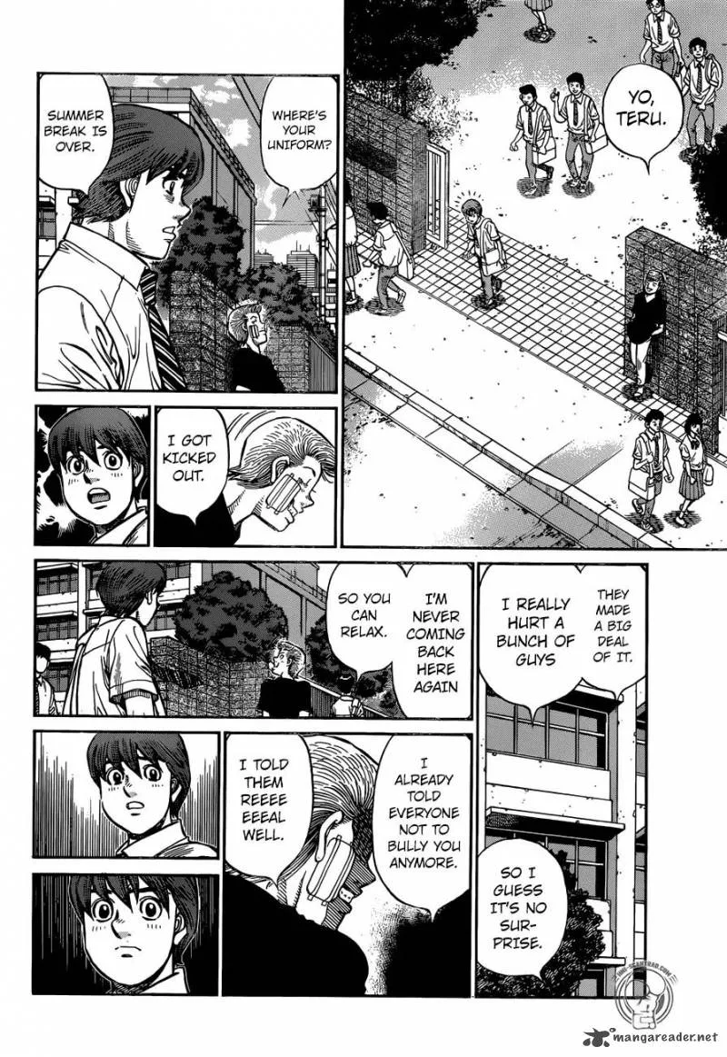 Hajime no Ippo Chapter 1245 page 14