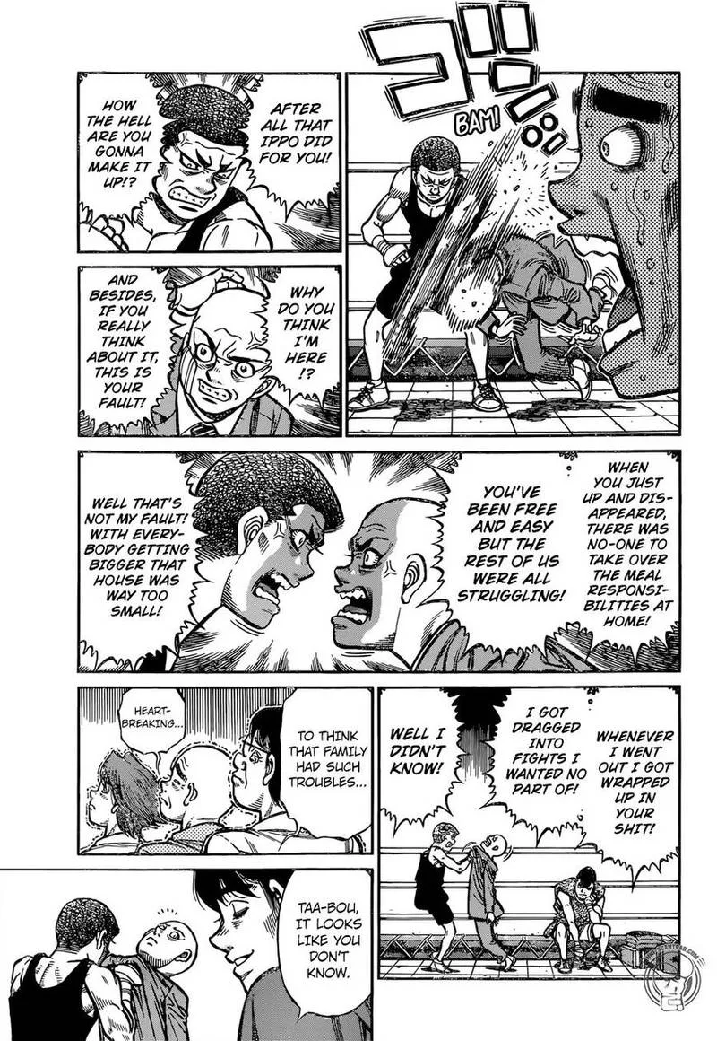 Hajime no Ippo Chapter 1248 page 5
