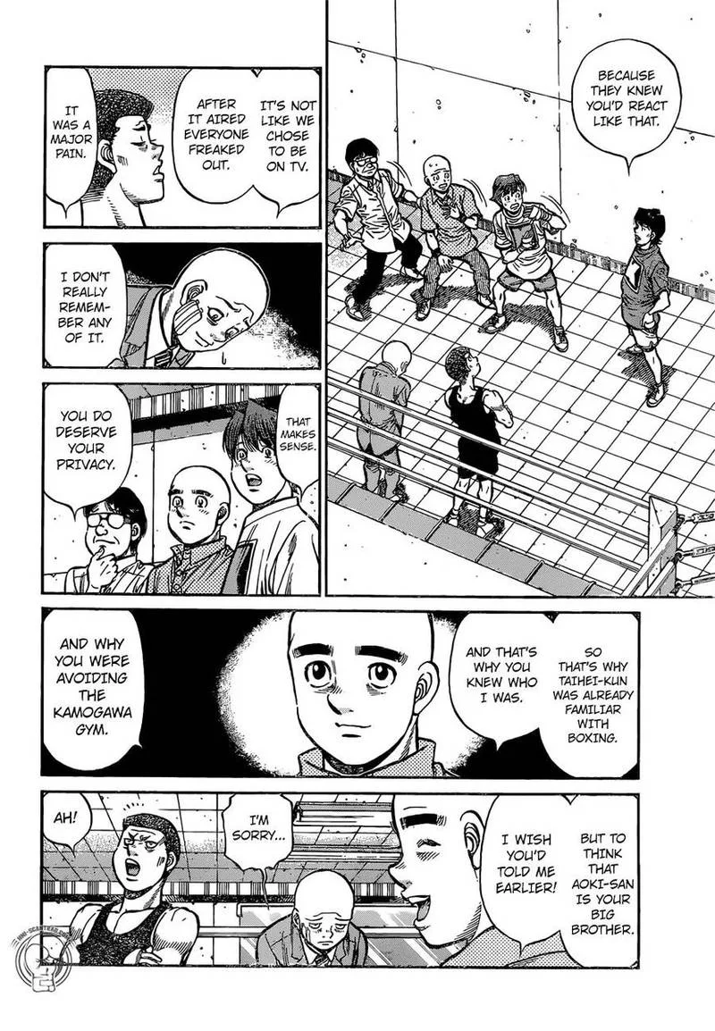 Hajime no Ippo Chapter 1248 page 4
