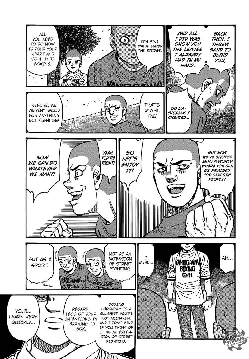 Hajime no Ippo Chapter 1249 page 14