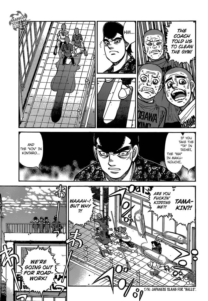 Hajime no Ippo Chapter 1249 page 11