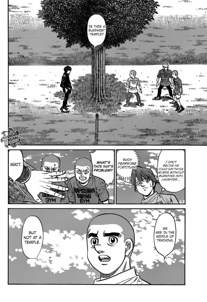 Hajime no Ippo Chapter 1250 page 4