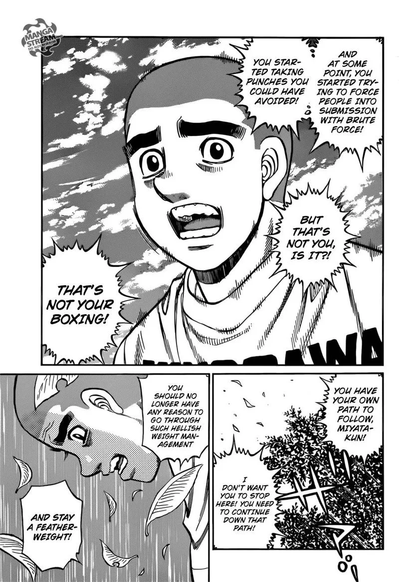 Hajime no Ippo Chapter 1250 page 11