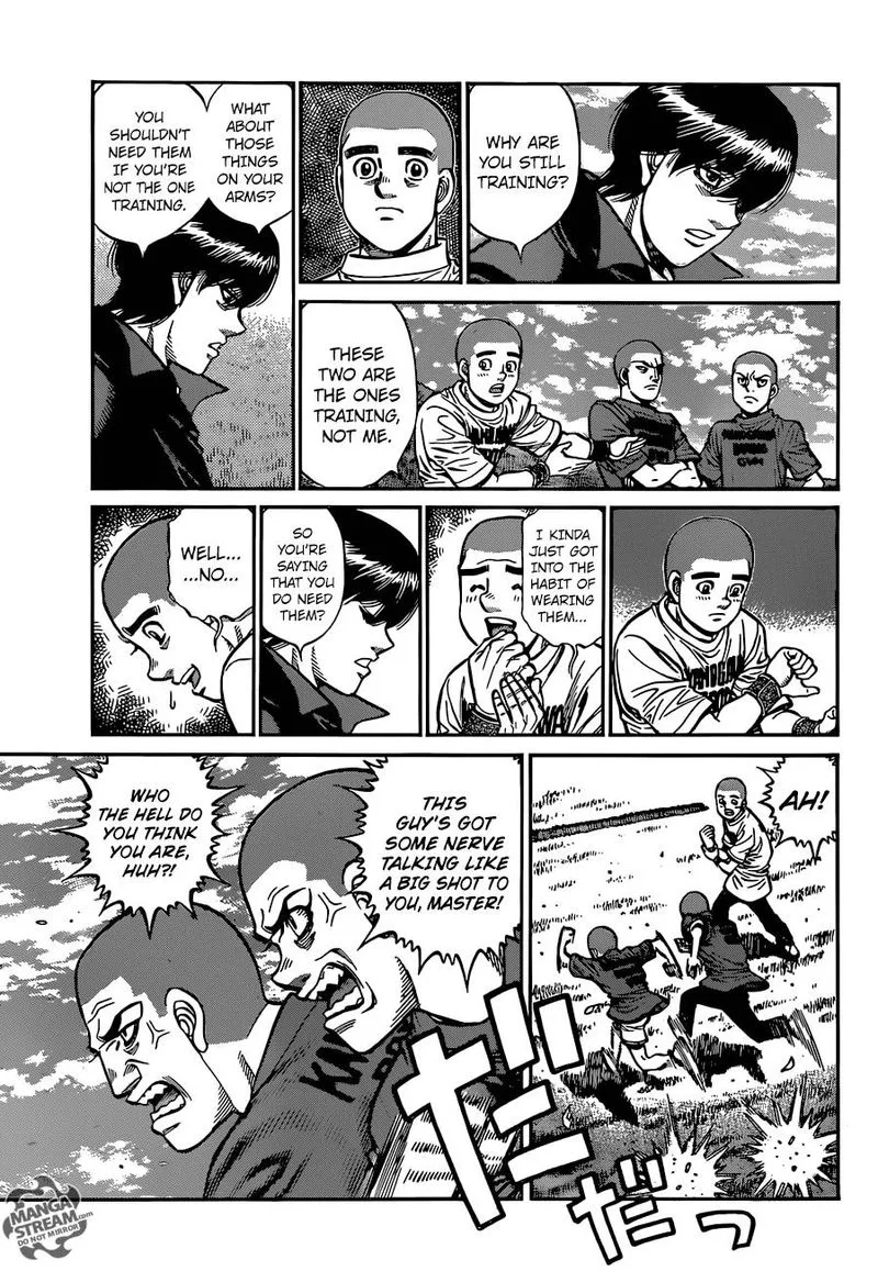 Hajime no Ippo Chapter 1250 page 5