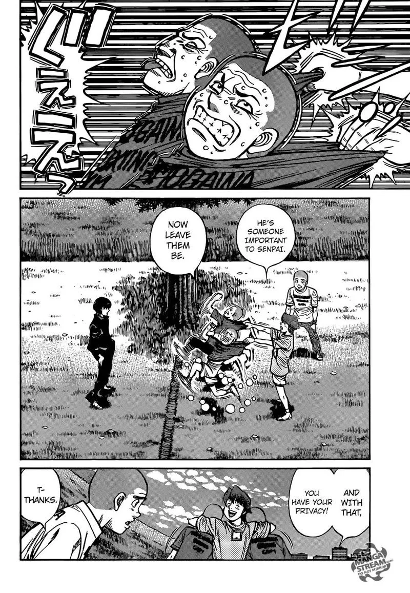 Hajime no Ippo Chapter 1250 page 6