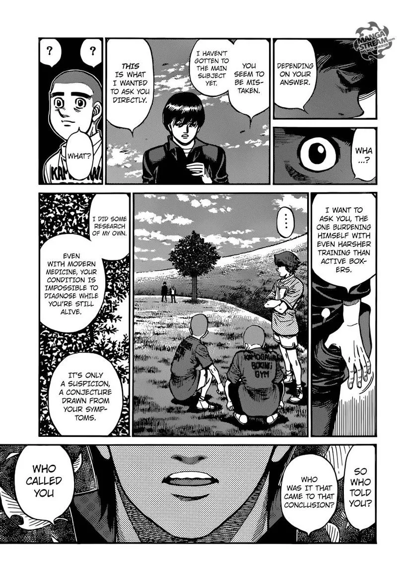 Hajime no Ippo Chapter 1250 page 15