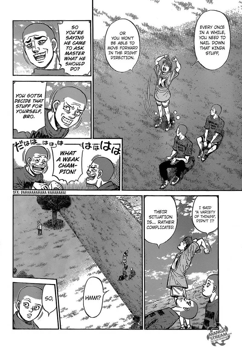 Hajime no Ippo Chapter 1251 page 3