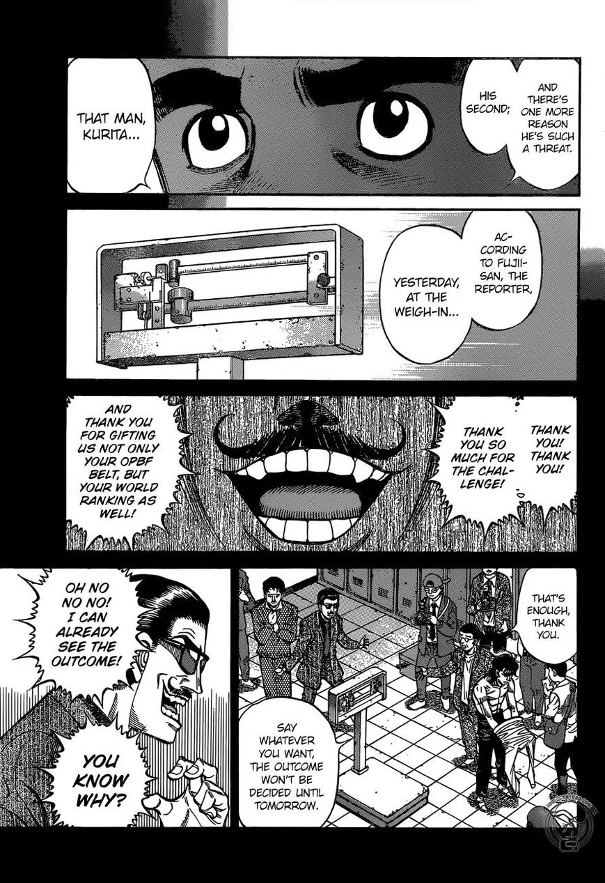 Hajime no Ippo Chapter 1253 page 5