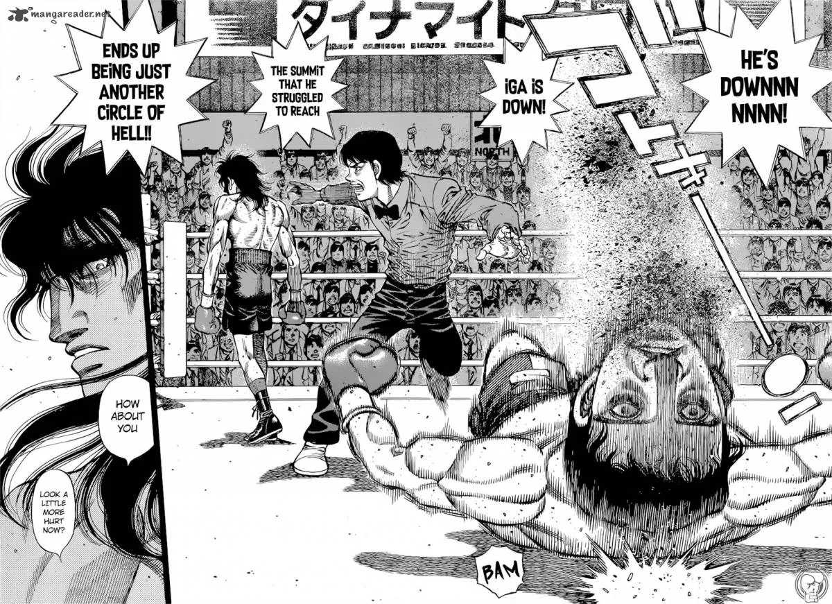 Hajime no Ippo Chapter 1255 page 14