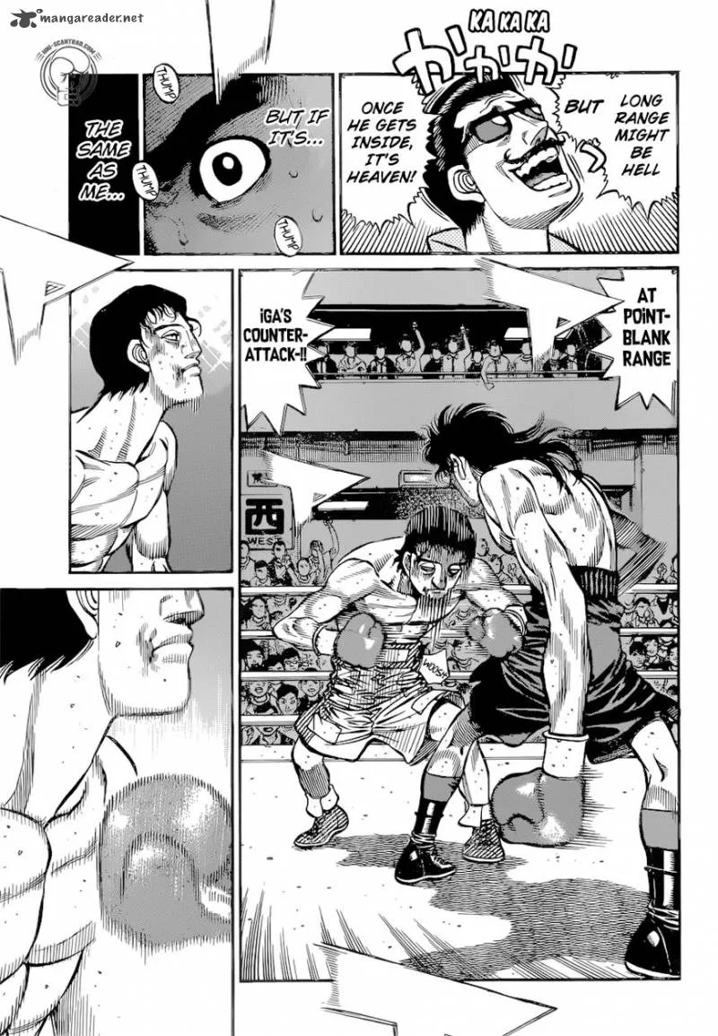 Hajime no Ippo Chapter 1255 page 11