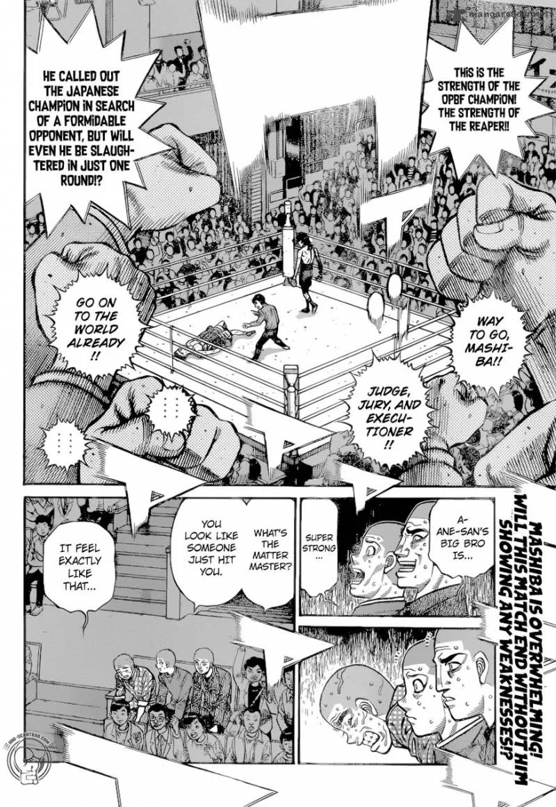 Hajime no Ippo Chapter 1255 page 15