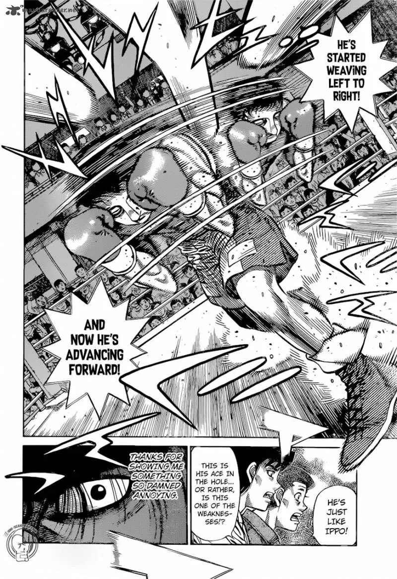Hajime no Ippo Chapter 1255 page 4