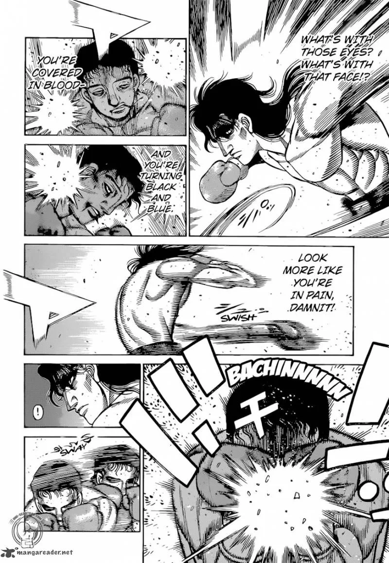 Hajime no Ippo Chapter 1255 page 2