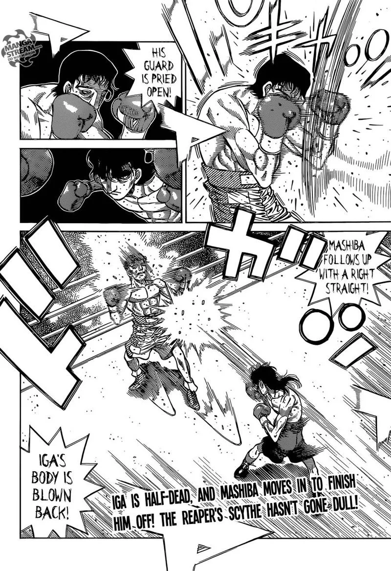 Hajime no Ippo Chapter 1256 page 12
