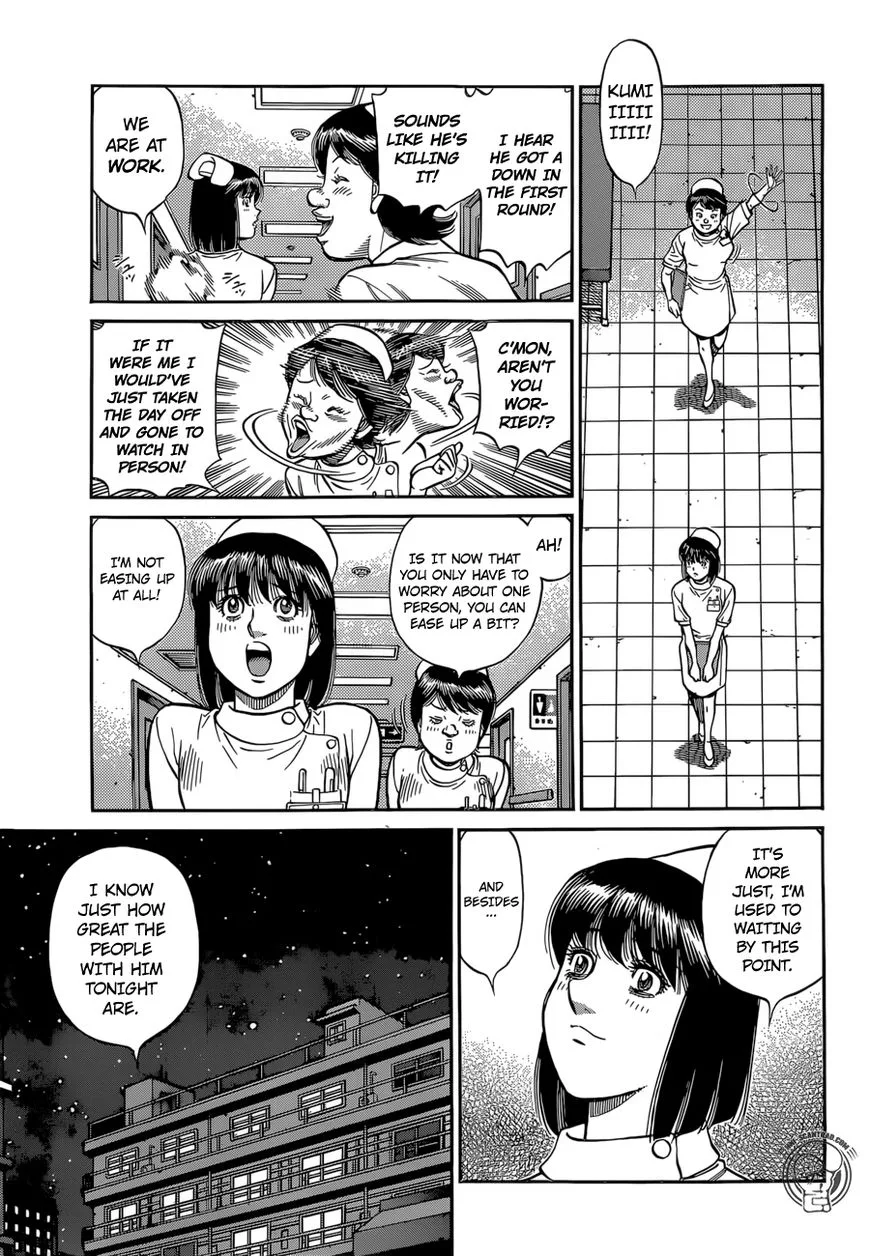 Hajime no Ippo Chapter 1258 page 3