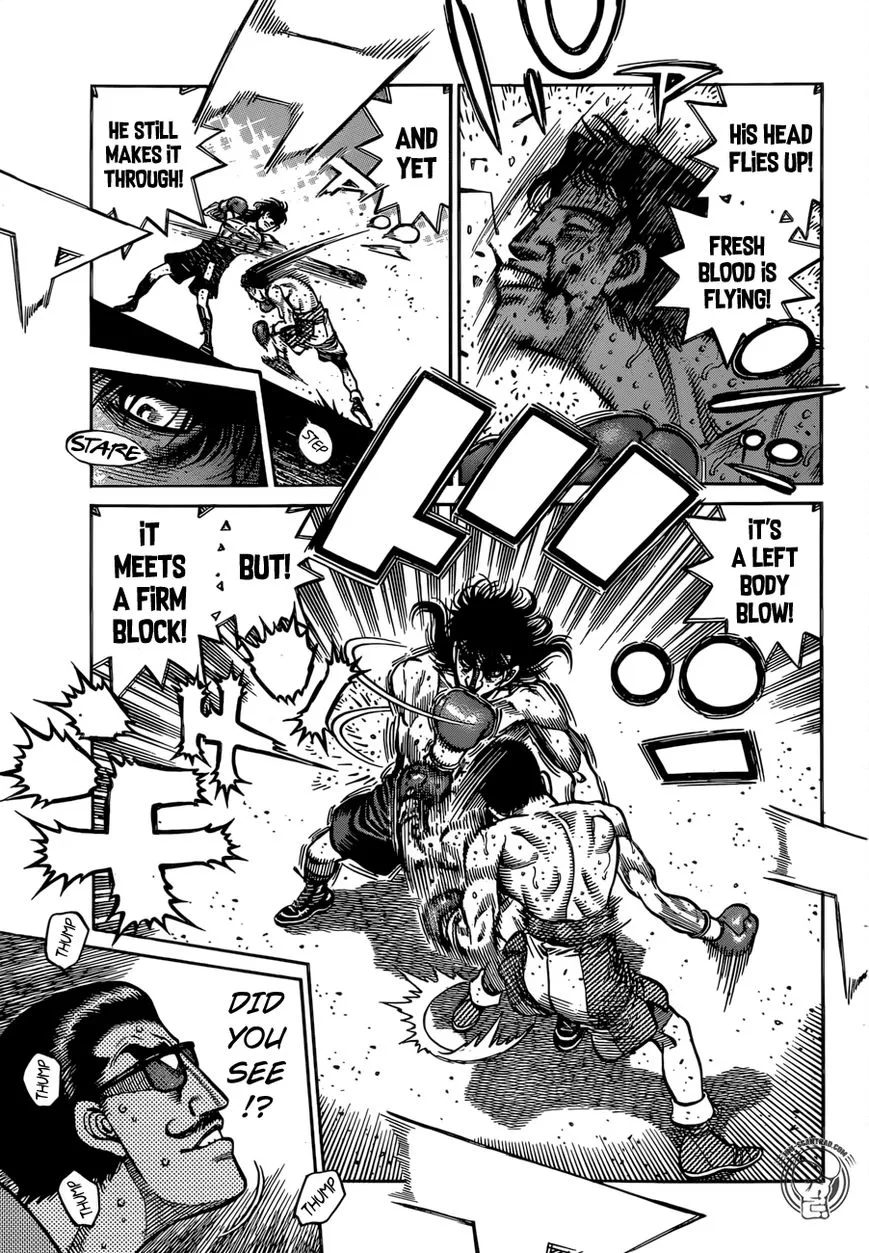 Hajime no Ippo Chapter 1258 page 9