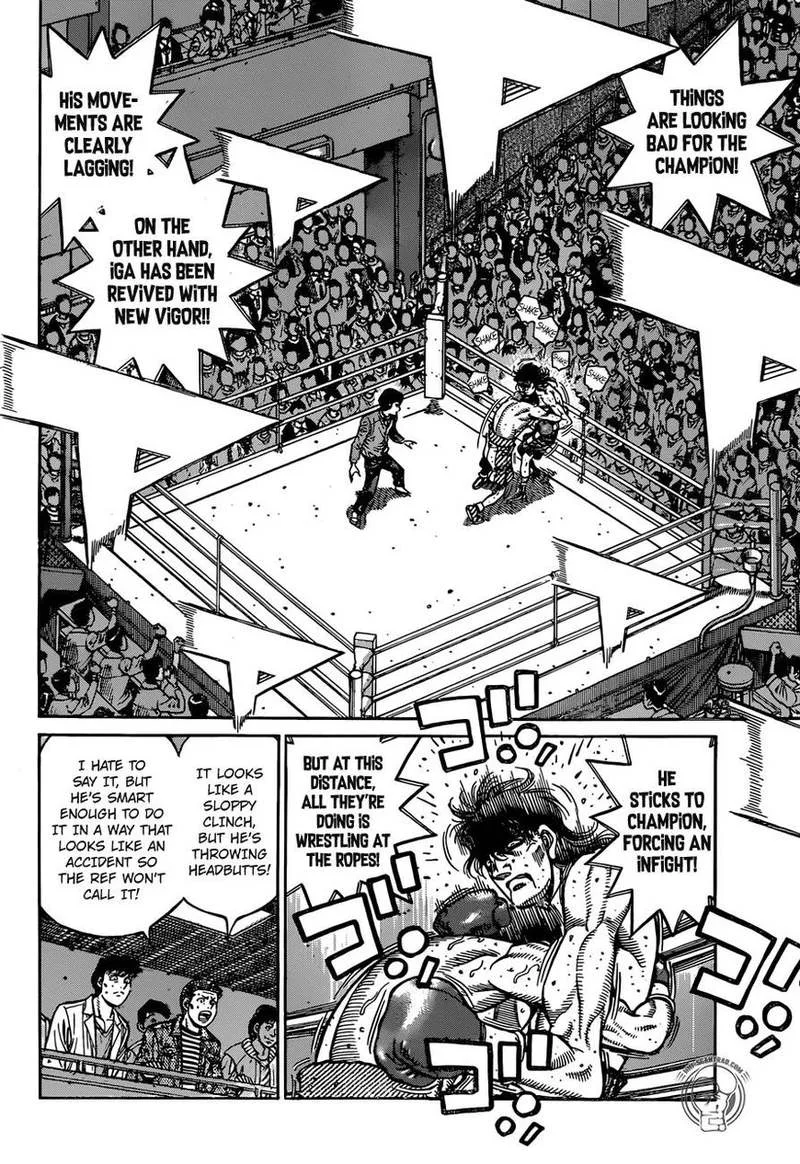 Hajime no Ippo Chapter 1259 page 14