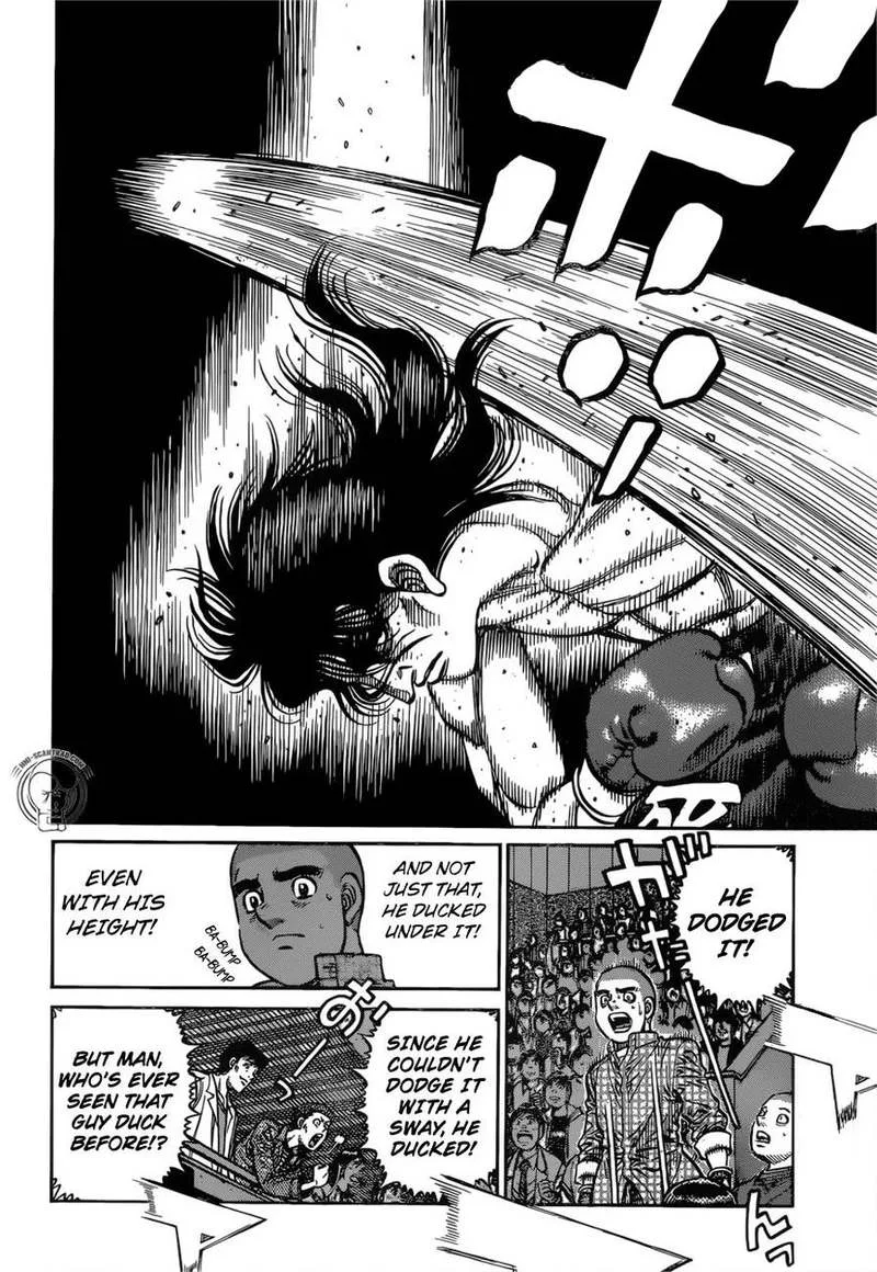 Hajime no Ippo Chapter 1259 page 4