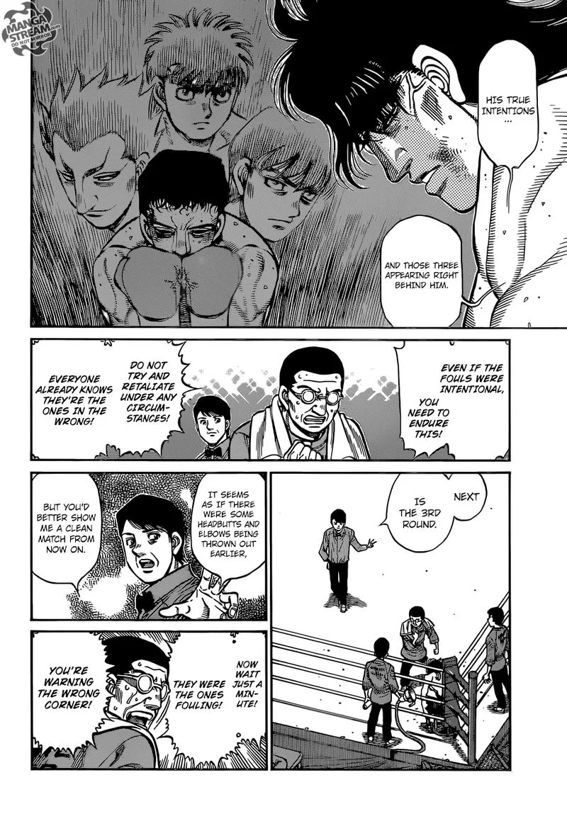 Hajime no Ippo Chapter 1260 page 3