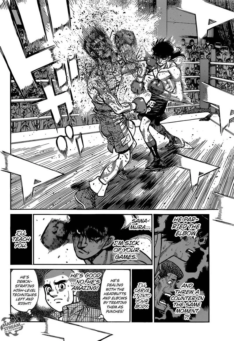 Hajime no Ippo Chapter 1261 page 12