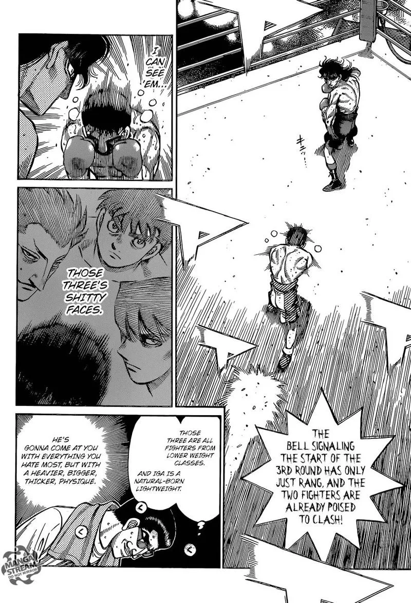 Hajime no Ippo Chapter 1261 page 2