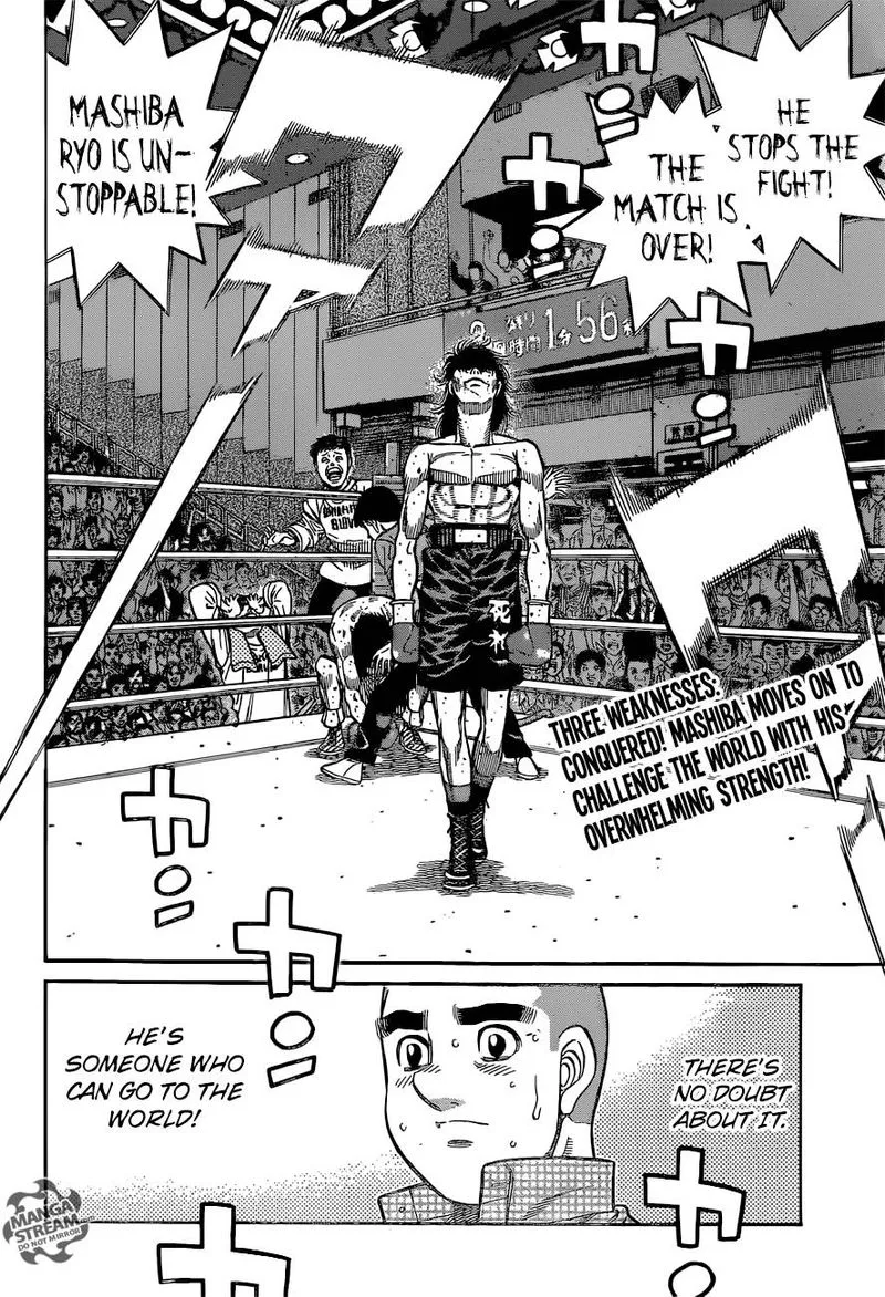 Hajime no Ippo Chapter 1261 page 18