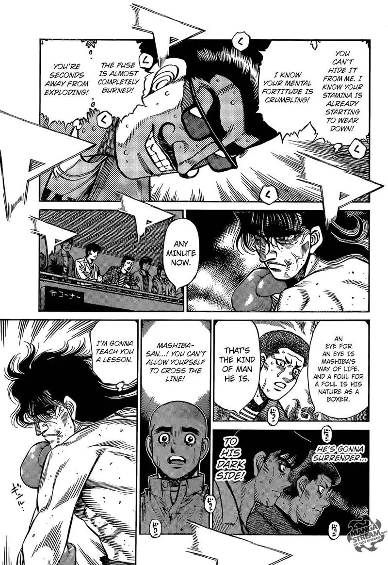 Hajime no Ippo Chapter 1261 page 3