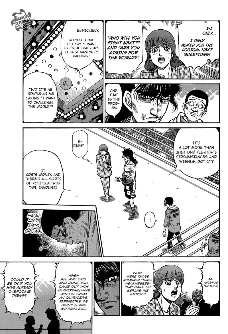 Hajime no Ippo Chapter 1262 page 8