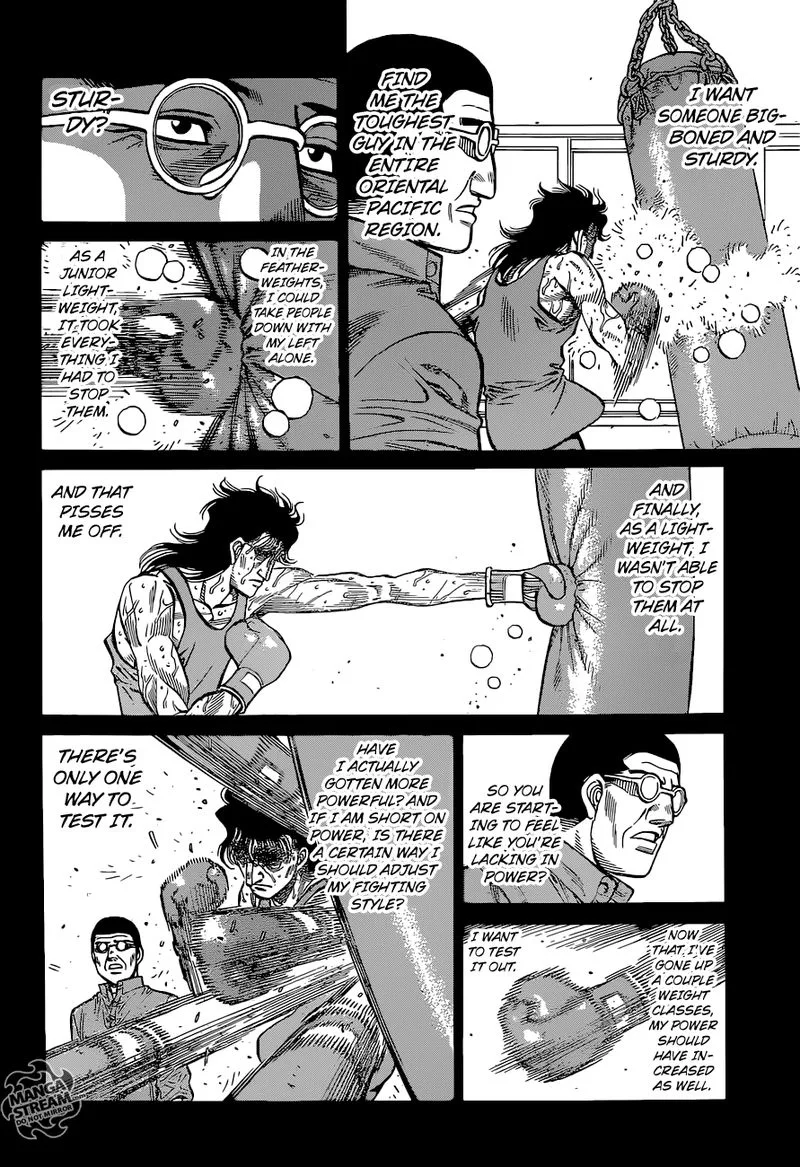 Hajime no Ippo Chapter 1262 page 5