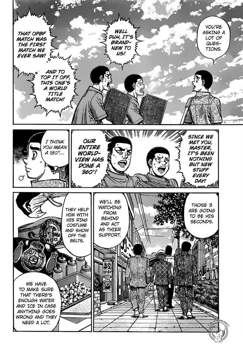 Hajime no Ippo Chapter 1265 page 3